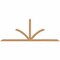 Ekena Millwork Richland Timber Gable Bracket, Western Red Cedar, 108"W x 40"H x 3 1/2"D x 3 1/2"F, 9/12 Pitch GBW108X40X0404RIC00SWR - alternate 1